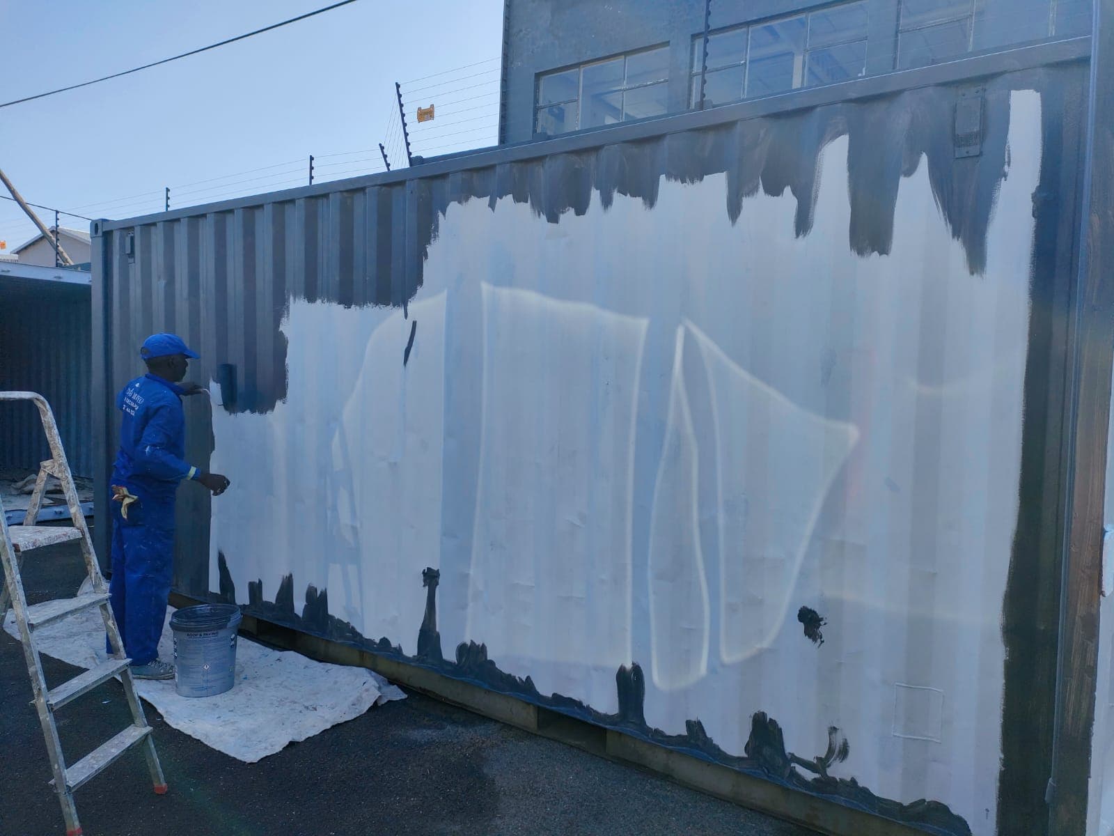 Shipping Container Painting