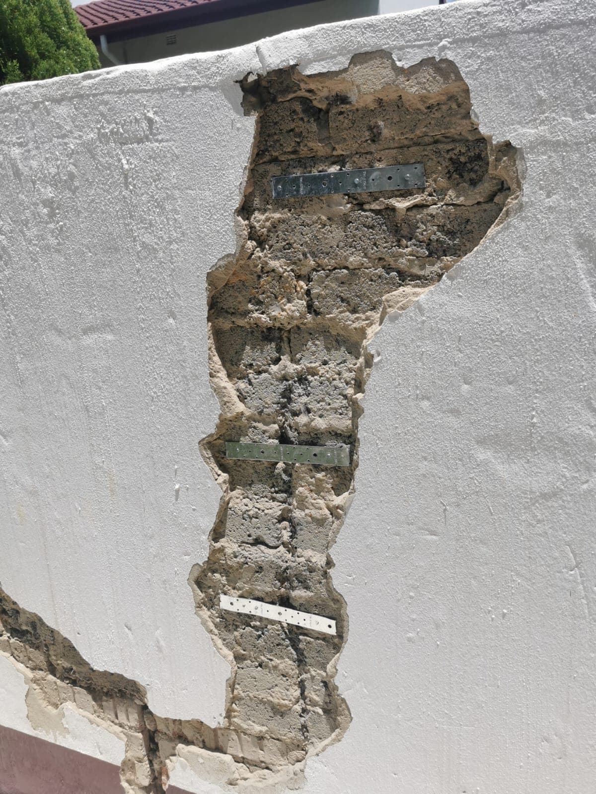 Wall Crack Stitching