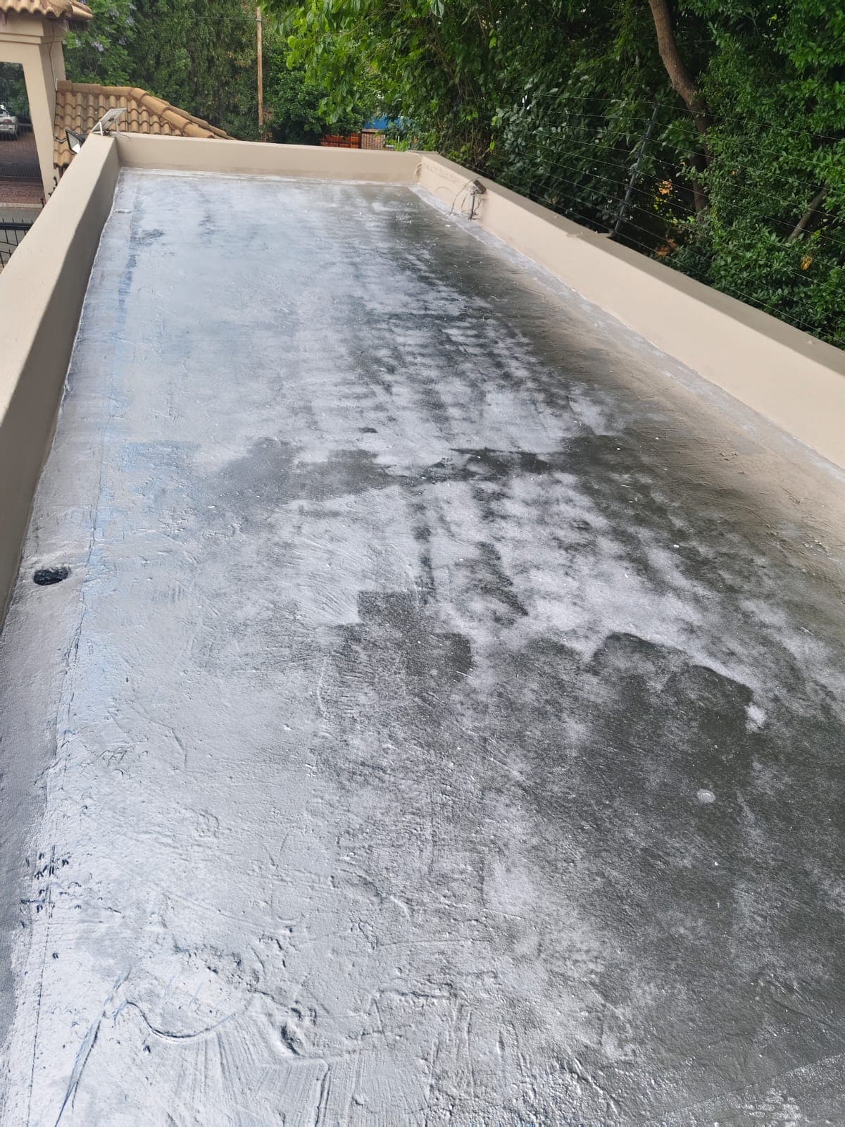 Flat Roof Membrane Application