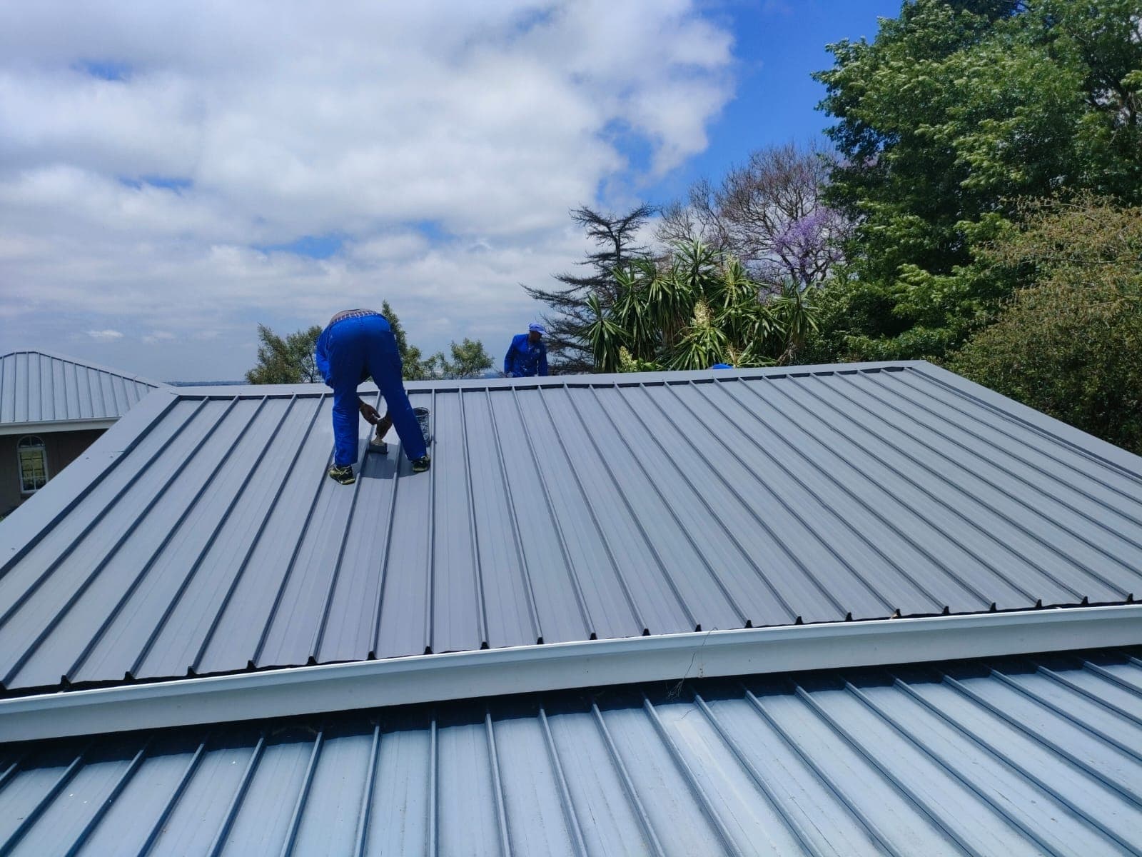 Metal Roof Painting